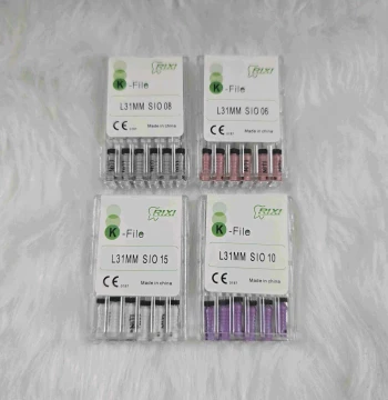 NiTi Kfiles (6/8/10/15)